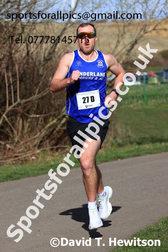 Senior Mens 2026 NECAA Royal Signals Road Relays, Hetton Lyons Country Park, Hetton le Hole. Photo: David T. Hewitson/Sports for All Pics